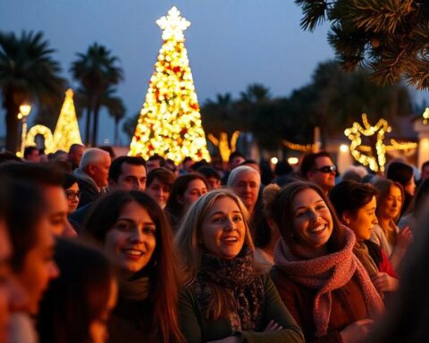 Balboa Island Christmas Tree Lighting